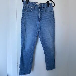 Madewell curvy perfect vintage jean